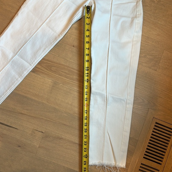 Hudson Jeans Zoeey Pintuck Straight Leg cropped white - Picture 10 of 12